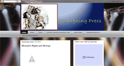 Desktop Screenshot of olaughingpress.org