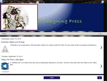 Tablet Screenshot of olaughingpress.org